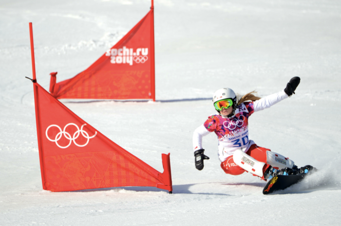 Women's snowboard parallel slalom